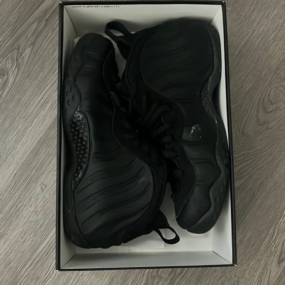 foamposite one anthracite